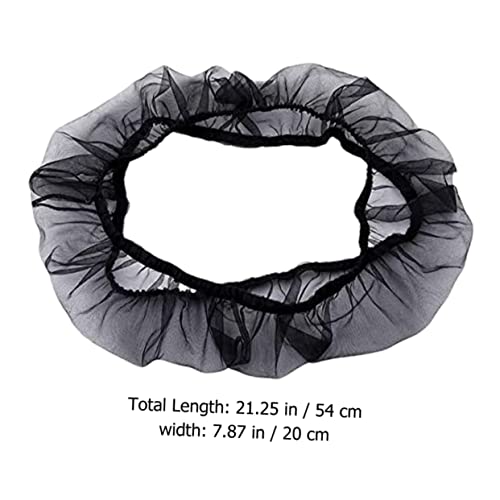  GANAZONO Bird Cage Bird Cage Food Catcher Bird Cage Catcher Mesh Catcher Guard Net Bird Cage Net Cage Net Cover Cage Apron Xuan Feng Black Mesh Gauze Budgie Cage Cover Birdcage Guard