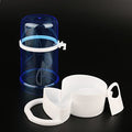  HYVET Automatic Feeders， Hamster Automatic Feeder Hamster Plastic Bird Food Bowl For Small Pet Hedgehog Squirrel Feeding Utensils Food Bowl Accessories