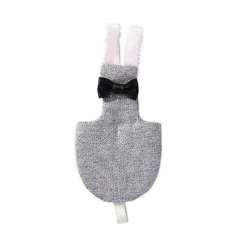  POPETPOP 3pcs Pet Clothes Parakeet Pet Harness Bird Diaper Cockatiel Pigeon Diaper Bird Fight Suit For Cockatiel Bird Pant Pet Pilot Clothing Lining Suite Set Small Dark Grey Fighting Bird