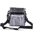  TENDYCOCO Pet Treat Pouch Pet Gear Feed Pocket Snack Food Carrier Box Dog Training Waist Bag The Dog Fanny Pack Feed Bag Equipment Grey Men And Women Shrinkable Dog Bag