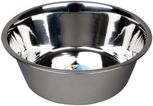  Advance Pet Products Stainless Steel Feeding Bowls, 10-Quart