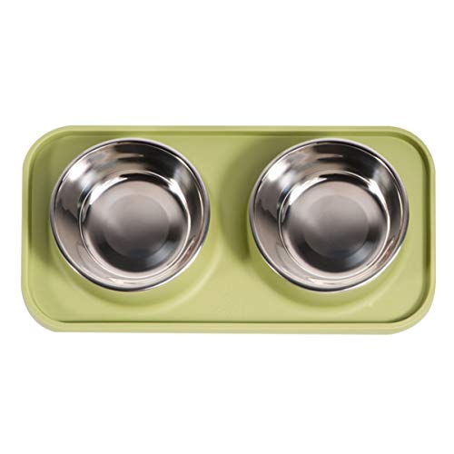  Balacoo Stainless Steel Cat Bowls Stainless Steel Dog Bowls Pet Water Bowl Food Feeder Bowl Cat Food Bowls For Dog Cat Rabbit Bird (Random Color) Puppy Feeder Stainless Steel Cat Bowl
