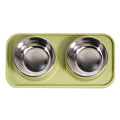  Balacoo Stainless Steel Cat Bowls Stainless Steel Dog Bowls Pet Water Bowl Food Feeder Bowl Cat Food Bowls For Dog Cat Rabbit Bird (Random Color) Puppy Feeder Stainless Steel Cat Bowl