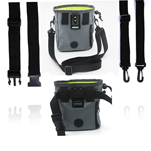  Dog Treat Training Pouch 3 Pcs Stylish Storage Snack Outdoor Dog Waist Portable Bag For Training Food Bags Side Kitten Puppy Style Grey Pouch Pet Multi- Cat Training Pouch For Dogs