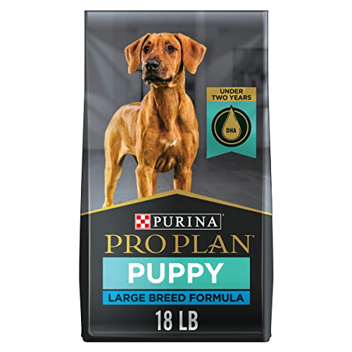  Purina Pro Plan Large Breed Dry Puppy Food, Chicken And Rice Formula - 18 Lb. Bag