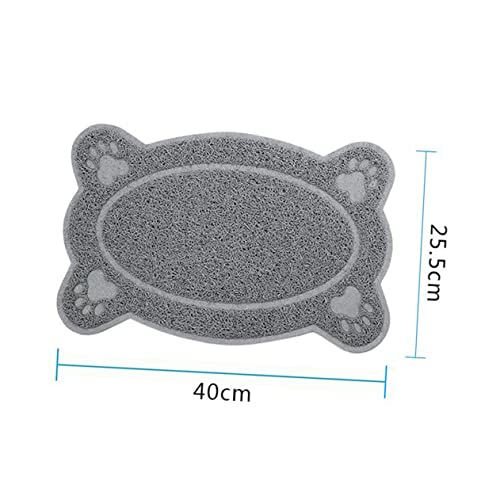  Mipcase 3pcs Silicone Desk Mat Cat Litter Rug Non Skid Rug Dog Feeding Mat Dog Placemat Litter Mat Dog Feeding Tablemat Silicone Pets Cute Pets Cat Food For Pets Table Mat Cat Mat Bowl Mat