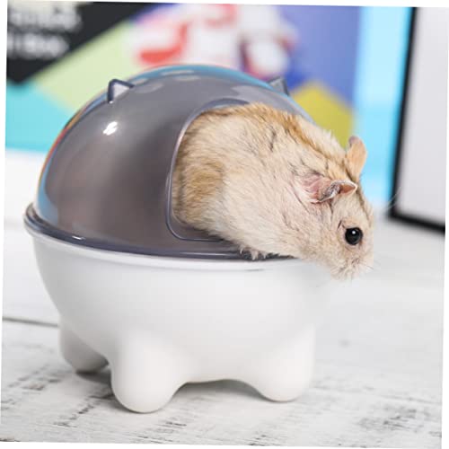  Iplusmile 3pcs Puppy Chow Dog Food Puppy Toys Sand Table Toys Hamster Bathing Sand Rabbit Litter Box Hamster House Hamster Sand Trash Can Pet Interstellar Corner White Hamster Toys