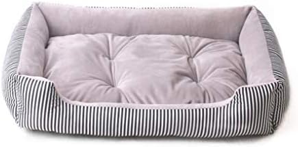  Stripes Pet Bed Simple Cute Keep Warm Pet House For Small And Medium Dog And Cat Pet Supplies Accessories