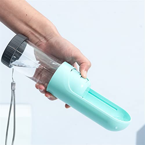  AACARB Cat Water Dispenser, Summer Portable Pet Dog Water Bottle 300ml Drinking Bowl For Large Dogs Water Dispenser With Drinking Feeder Outdoor Bottle (Color : Red)