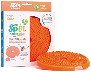  PetDreamHouse Spin Slow Dog Bowl Accessory, Double Sided Lick Mat Insert