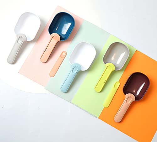  Shuwen Dog Food Spoon Cat Pet Food Spoon Handle Comes With Canned Spoon Clip-On Grain Shovel Cat Food Shovel