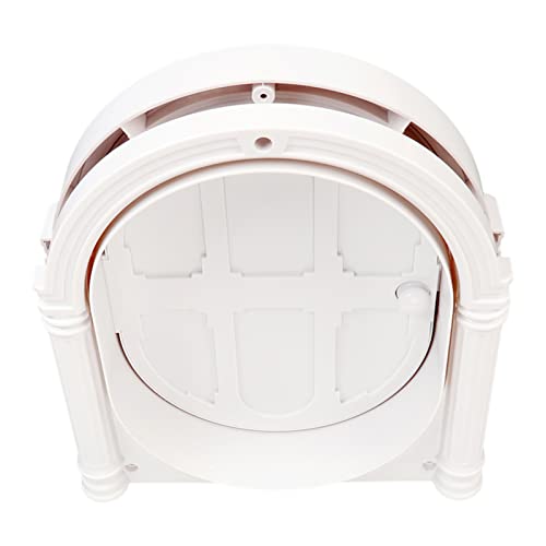  Pet Interior Door, Flapless Durable ABS Easy DIY Installation Arched Cat Door For Puppy For Indoor