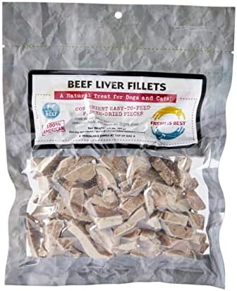  Fresh Is Best - Freeze Dried Healthy Raw Meat Treats For Dogs & Cats - Beef & Veggie Morsels