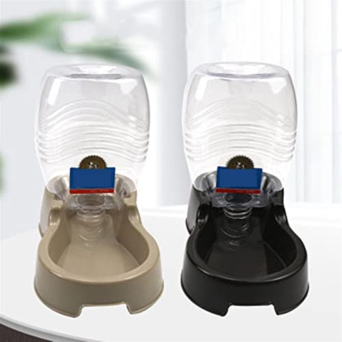  AYENCI Cat Automatic Water, Large Pet Automatic Feeder Dog Cat Drinking Bowl Gravity Pets Water Dispenser Plastic Dog Water Bottle Big Capacity Feeding Dish (Color : Gray)