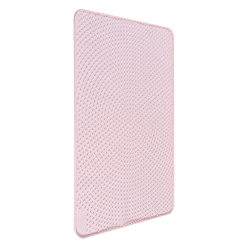  1pc Pink Water, Cushion Food For Mat- Trapper Mat Easy Non-Slip Silicone Pad Car To Tray Washable Cats And Water Litter Dog Placemat Floors Feeding Mats Cat Clean Rug