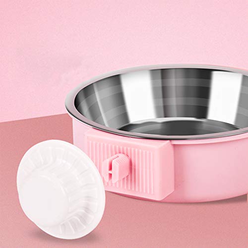  Small Dog Bowl For Cage Bird Bowl Cat Bowl For Cage Stainless Steel - 2 PCS
