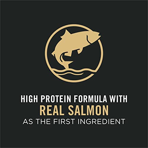  Purina Pro Plan High Protein Dog Food With Probiotics For Dogs, Shredded Blend Salmon & Rice Formula - 5 Lb. Bag