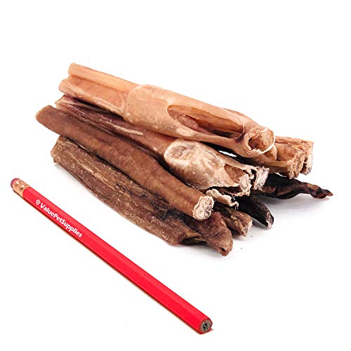  ValueBull Bully Sticks, 5-6 Inch, Varied Shapes, 10 Pounds Bulk Pack - All Natural Dog Treats, 100% Beef Pizzles, Single Ingredient Rawhide Alternative