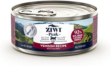  ZIWI Peak Canned Wet Cat Food – All Natural, High Protein, Grain Free, Limited Ingredient, With Superfoods, Lamb, 6.5 Ounce (Pack Of 12)
