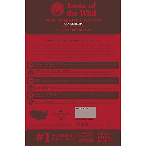  Taste Of The Wild, Southwest Canine Formula Wild Boar, 28 Pound
