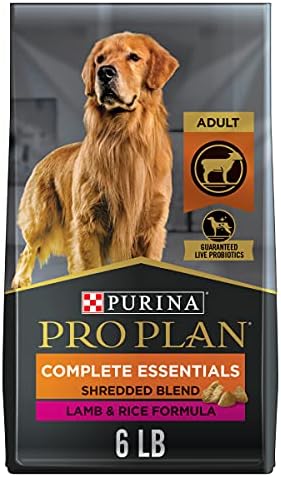  Purina Pro Plan High Protein Dog Food With Probiotics For Dogs, Shredded Blend Turkey & Rice Formula - 17 Lb. Bag