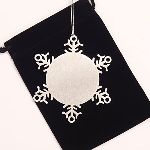 GENERIC Life Is Better With A Papillon. Papillon Dog Snowflake Ornament, Joke Papillon Dog Gifts, Christmas Ornament For Friends, Pet Toys, Pet Treats, Pet Food, Pet Supplies, Pet Products