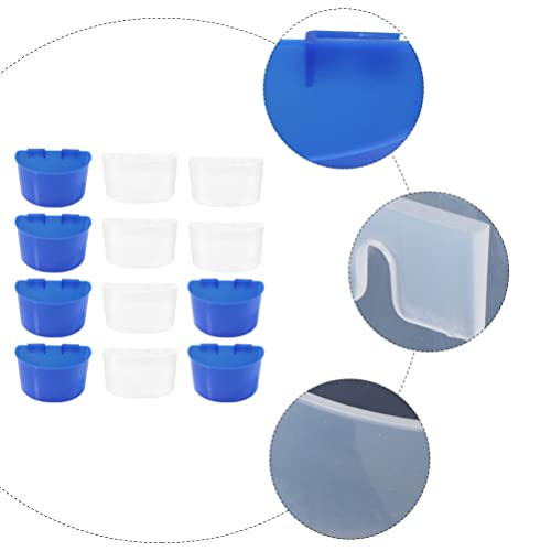  NOGRAX Bird Feed Auto Feeder 12pcs Bird Feeder Pigeon Feeding Bird Foods Dispenser Dove Cage Water Container Pigeon Feeder Slot For Home Garden Rabbit Food Bowl Feeder