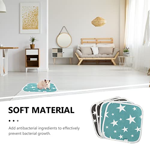  Pet Pee Pad Washable Pee Pads Dog Pee Pad: Reusable Large Leakproof Crate Training Mat, Dog Pee Pads, Absorbent Potty Mats, Suitable For Puppy And Cats (4pcs Washable Dog Pee Pad
