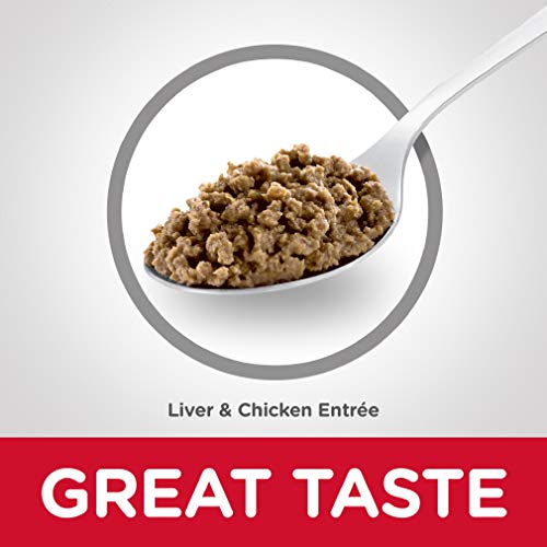  Hill's Science Diet Wet Cat Food, Adult, Light, Liver & Chicken, 5.5 Ounce(Pack Of 24)