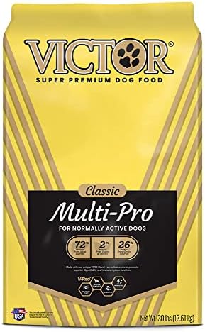  Victor Super Premium Dog Food – Multi-Pro Dry Dog Food – Gluten Free Dog Food With Beef, Chicken And Pork Protein For Normally Active Dogs – All Breeds And All Life Stages, 5 Lb
