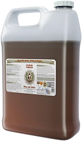  HawaiiPharm Clear Vision, Veterinary Natural Alcohol-Free Liquid Extract, Pet Herbal Supplement 2 Oz