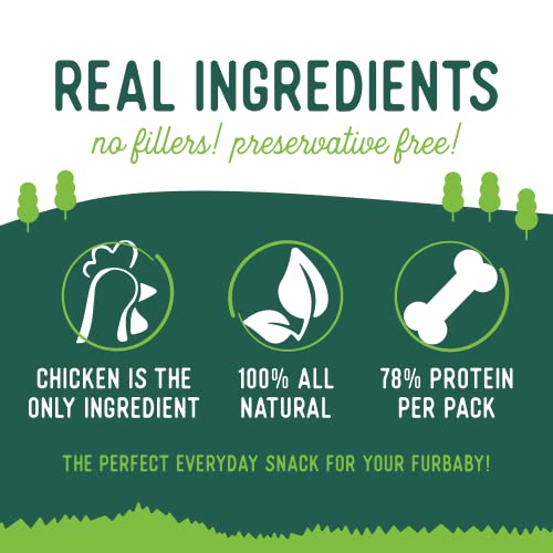  Beg & Barker Chicken Jerky For Dogs (10 Oz, Pack Of 1) - Dog Training Treats - Natural Dog Treats Made In The USA - Grain Free, Diabetic-Friendly, High Protein, Sugar-Free (Chicken Dog Jerky)
