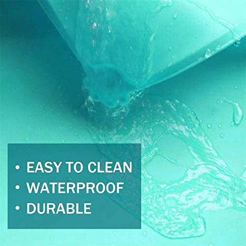  TYUXINSD Beautiful Cat Cushion Silica Gel Waterproof Cat Litter Mat Durable Non Slip Dog Mattress Protect Floor And Carpet Easy Clean Pet Bed Mat For Kittens Black (Color : Green)