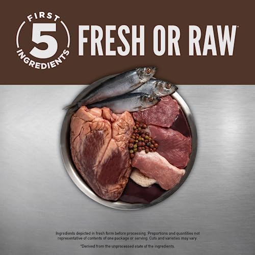 ORIJEN REGIONAL RED Dry Dog Food, Grain Free And Poultry Free Dog Food, Fresh Or Raw Ingredients, 23.5lb