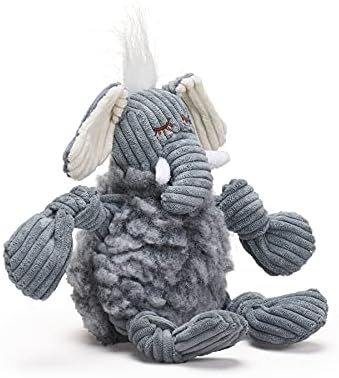  HuggleHounds Fleece Dog Toys For Aggressive Chewers & Large Dogs - Squeaky Plush Dog Toy - Soft Yet Durable Stuffed Pet Toy - Puppy Toys For All Breeds | Hugglefleece Best Chew Toy, Large Bone 3-Pack