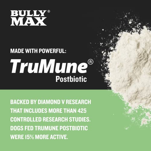 Bully Max Dog Food 24/14 High Protein & Growth Formula - Dry Dog Food, Puppy Food W/Lamb & Rice, All Breed Puppy Essentials, Slow Cooked Pet Food For Sensitive Stomachs, 5-Pound Bag