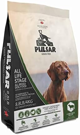  HORIZON PET NUTRITION Pulsar Grain Free, Non GMO, Meat Dense All Life Stage Dry Dog Food, 25 Lb