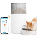  INSTACHEW Purechew Mini Automatic Cat Feeders 2.5L - Automatic Cat Food Dispenser- Dry Food Smart Dog Feeder - Automatic Pet Feeders For Cats And Dogs -Programmable Portion Control- Timed Cat Feeder