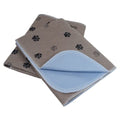 Washable Pee Pads Dogs With Puppy Grooming Gloves,Reusable,Waterproof,Non-Slip,Super Absorbing Pet Pads Dog Bed Mat,Whelping Pads,Dog Playpen Mat,Pee Pad For Guinea Pig Cage,(2-Pack) 18"X24"