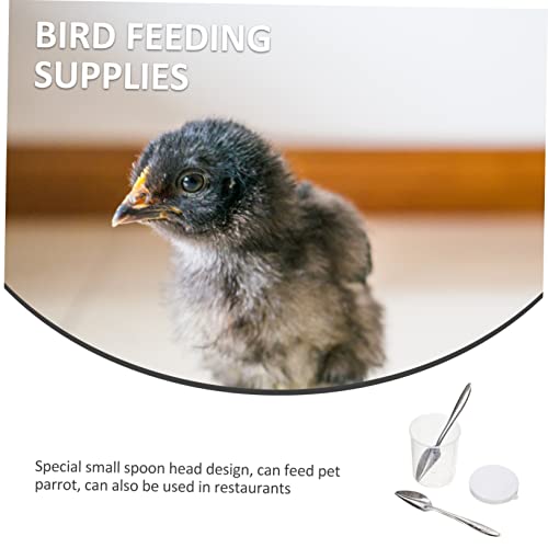  Feeding Tube 5 Sets Parrot Feeding Spoon Bird Food Cockatiel Dog Food Feeder Food Spoon Cockatiel Feeder Ink Bird Feeding For Birds Parrot Feeding Spoon Bird Feeding Kit Pet Hose