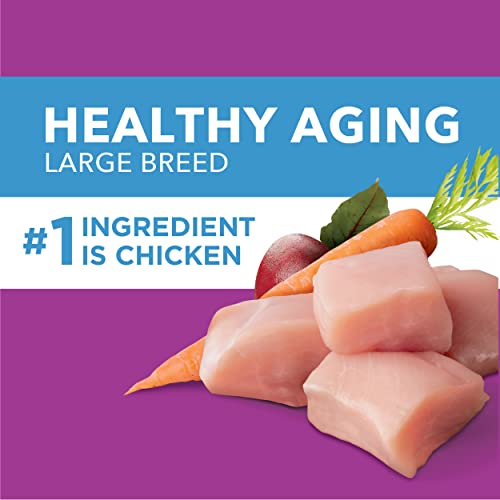  IAMS Healthy Aging Adult Large Breed Dry Dog Food For Mature And Senior Dogs With Real Chicken, 30 Lb. Bag