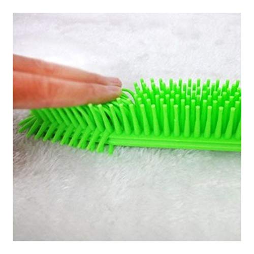  YangYan Pet Dog Cleaning Combs Cat Hair Soft Durable Brush Pet Supplies Pet Silica Gel Brush For Hair Cleaning Massage (Color : DN1058G)