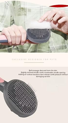 Sticky Brush 2.0 Cat Hair Brush Water Cleaning Brush Cat Cat Water Pet Wet Comb Pet Hair Cleaning Brush Pet Cat Grooming Brush (Cat Brush + Bowl For Pets)