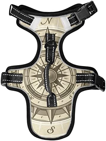  Oyihfvs Retro Metal Style Vintage Posters For Food Coffee Beer Dog/Cat Vest Harness, Reflective Adjustable Antiskid No Pull Pet Harness With Leash Clips Easy Control Handle For Cats Dogs M