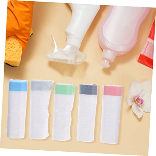  POPETPOP 15 Rolls Cat Litter Bag Portable Trash Can Food Waste Bags Trash Bag For Car Wastebasket Bags Wastebasket Bin Liners Large Trash Bags Thickened Garbage Bags Kitchen Supplies Lining