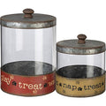  Primitives Decorative Canister Set, Set Of 2, Multicolor