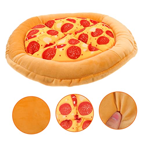  Balacoo Cat Beds 4pcs Cat Nest Outdoor Mattress Outdoor+mats Indoor+mat Cat Beds For Outdoor Cats Pizza Pet Bed Cloth Warming Cat Bed Indoor Cat Kennel Small Cat Bed Winter