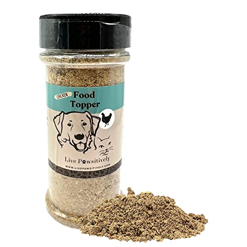  Live Pawsitively Freeze Dried Food Topper For Dogs & Cats (Beef, Chicken, Lamb, Salmon, White Fish) (White Fish)