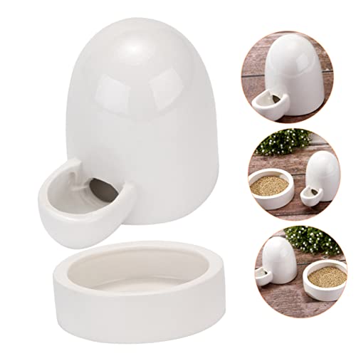  MERRYHAPY 1 Set Rutin Chicken Drinker Containers For Food Pet Feeder Chick Feeder Dog Water Chick Feeding Stand Chicken Water Cups Pigeon Drinker Chicken Food Container Chicken Suppky Manger