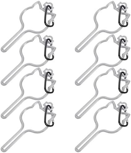  Ipetboom Dog Bag Holder Dog Poop Bag Holder Fasteners 8pcs Waste Bag Carrier Dog Poop Bag Holder With Touch Fasteners Attachment Hands- Free Holder For Dog Leashes Sky- Blue Hands Free Leash